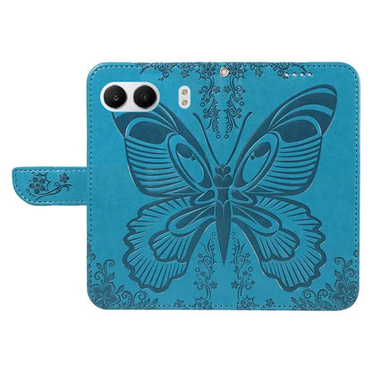 For OnePlus Nord 4 Case Butterfly Pattern Leather Wallet Flip Phone Cover