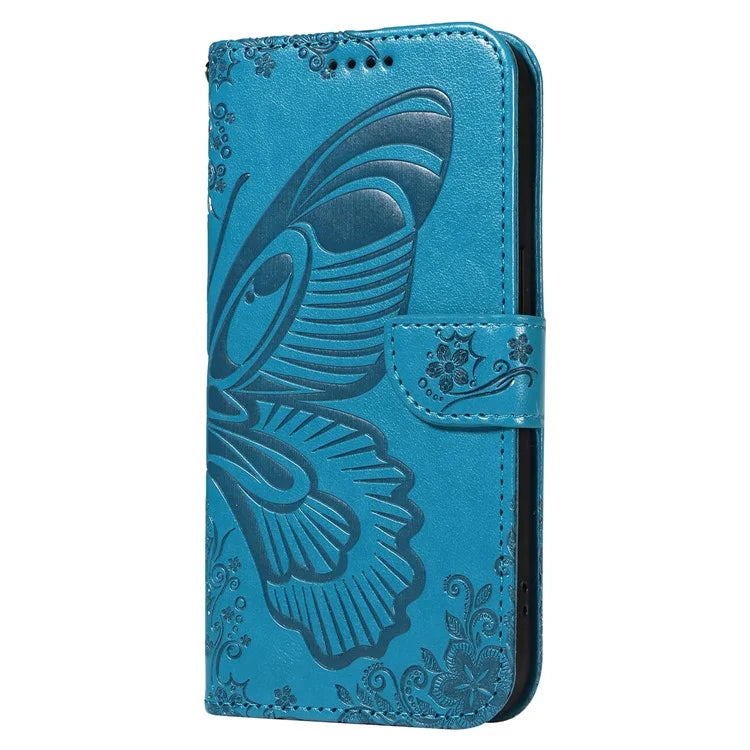 For OnePlus Nord 4 Case Butterfly Pattern Leather Wallet Flip Phone Cover