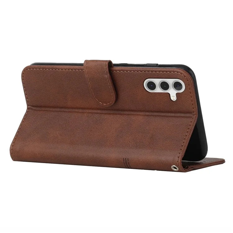 For Samsung Galaxy A16 5G Case Stand Flip Protective Leather Phone Cover