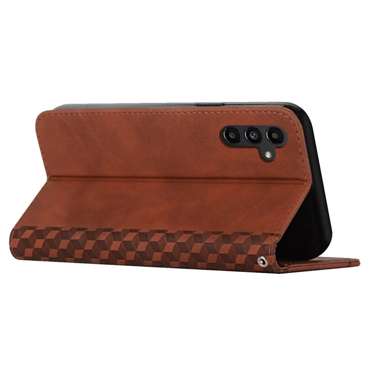 For Samsung Galaxy A16 5G Phone Cover Imprinted PU Leather Wallet Stand Case