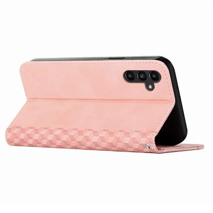 For Samsung Galaxy A16 5G Phone Cover Imprinted PU Leather Wallet Stand Case