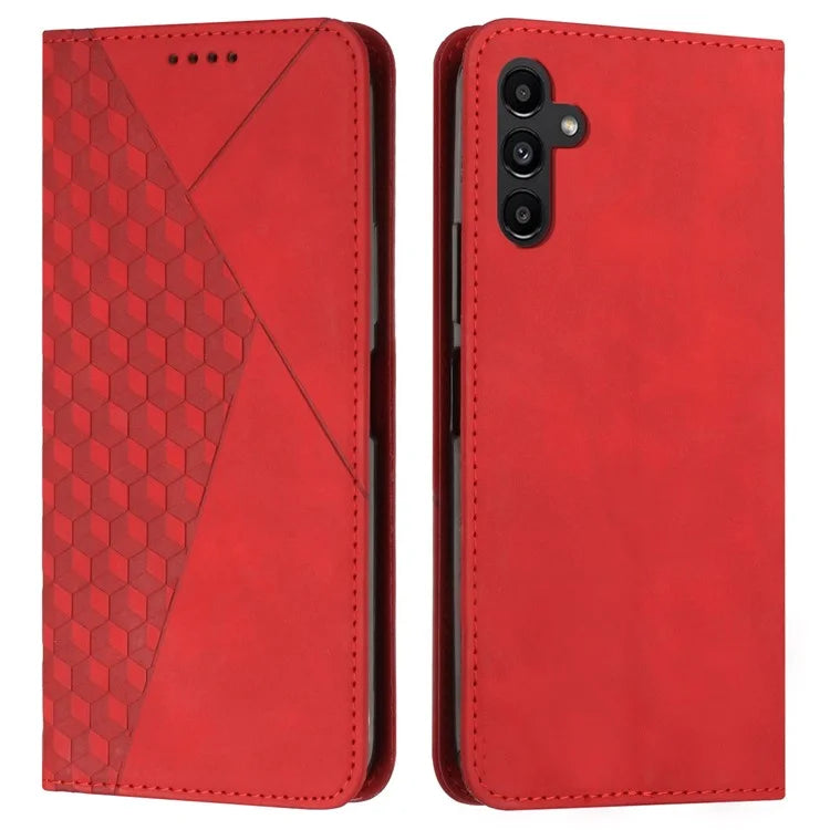 For Samsung Galaxy A16 5G Phone Cover Imprinted PU Leather Wallet Stand Case