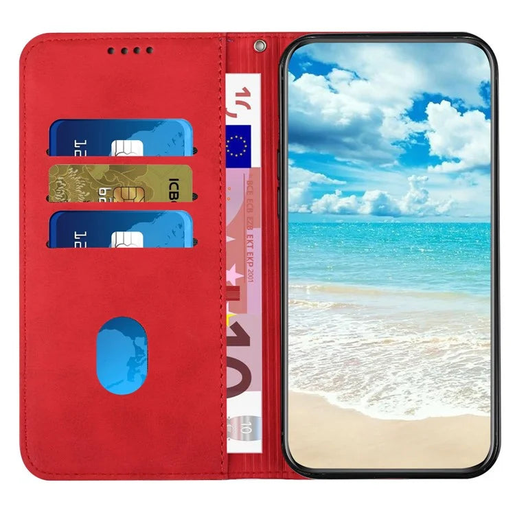 For Samsung Galaxy A16 5G Phone Cover Imprinted PU Leather Wallet Stand Case