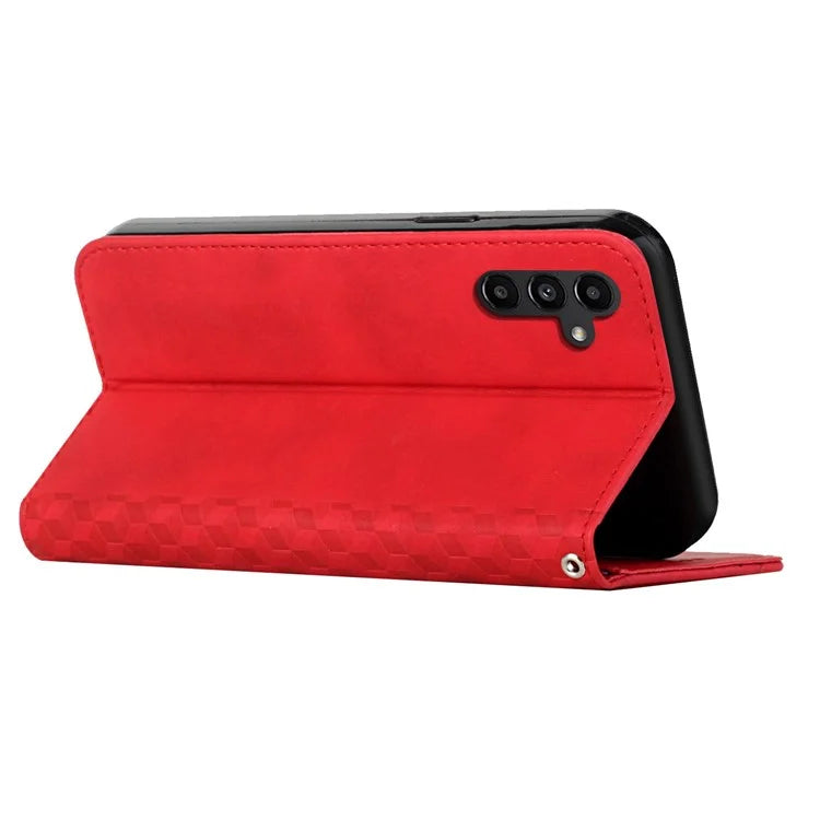 For Samsung Galaxy A16 5G Phone Cover Imprinted PU Leather Wallet Stand Case