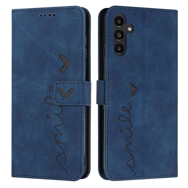For Samsung Galaxy A16 5G Case Viewing Stand PU Leather Phone Cover Imprinted Pattern