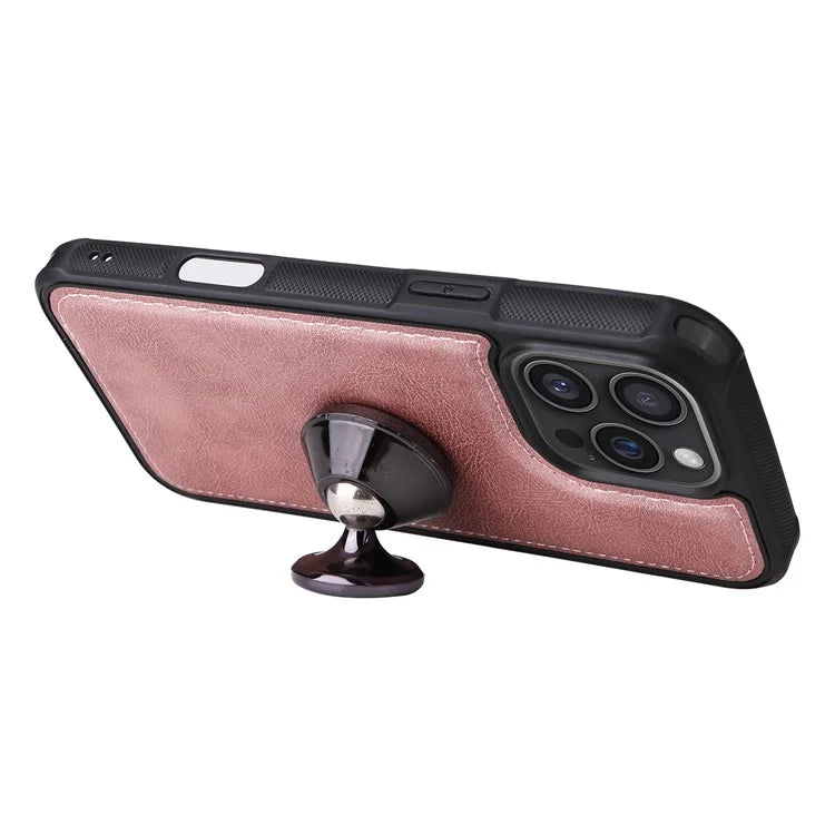 KT Multi-Functional Series-4 for iPhone 16 Pro Max Case Detachable PU Leather Zipper Flip Wallet Phone Cover