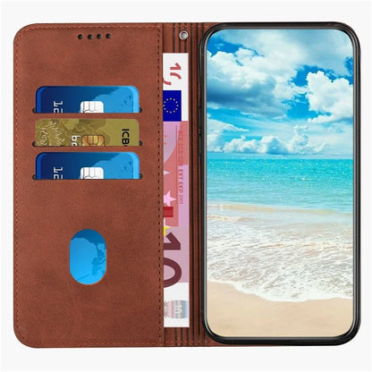 For Samsung Galaxy M35 5G Phone Cover Imprinted PU Leather Wallet Stand Case