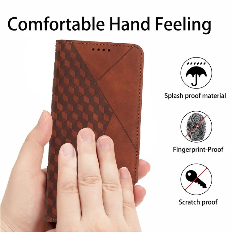 For Samsung Galaxy M35 5G Phone Cover Imprinted PU Leather Wallet Stand Case