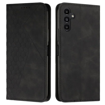 For Samsung Galaxy M35 5G Phone Cover Imprinted PU Leather Wallet Stand Case