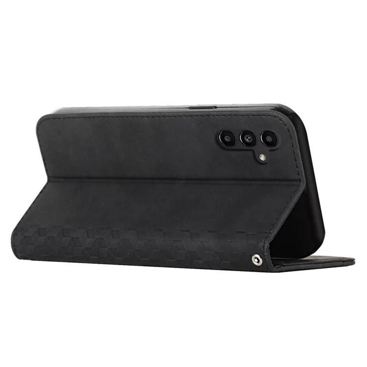 For Samsung Galaxy M35 5G Phone Cover Imprinted PU Leather Wallet Stand Case