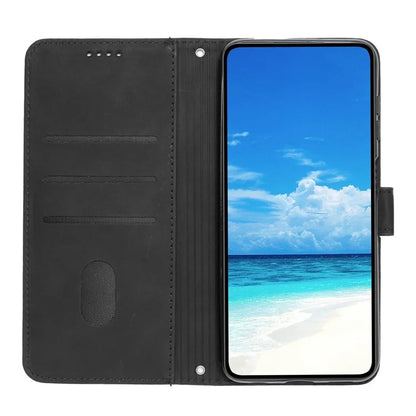 For Samsung Galaxy M35 5G Case Viewing Stand PU Leather Phone Cover Imprinted Pattern