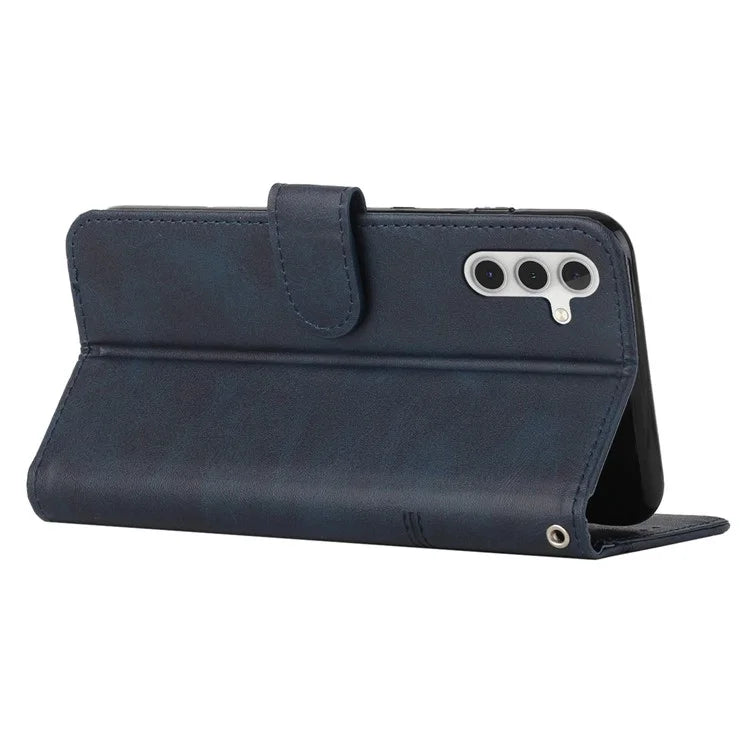 For Samsung Galaxy M35 5G Case Stand Flip Protective Leather Phone Cover