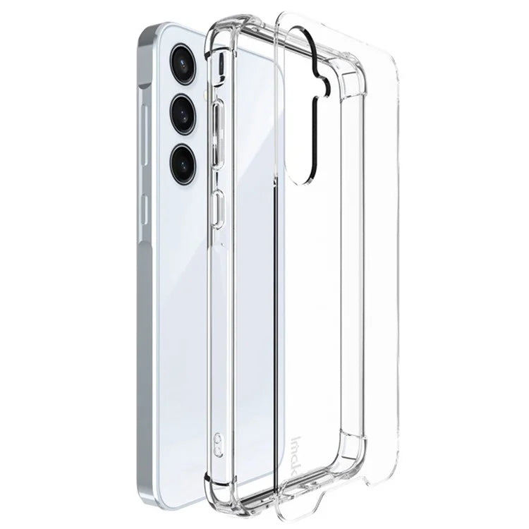 IMAK For Samsung Galaxy A35 5G Case PC+TPU Shockproof Clear Phone Cover