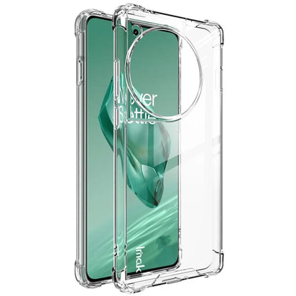 IMAK For OnePlus 12 5G Case PC+TPU Shockproof Clear Phone Cover