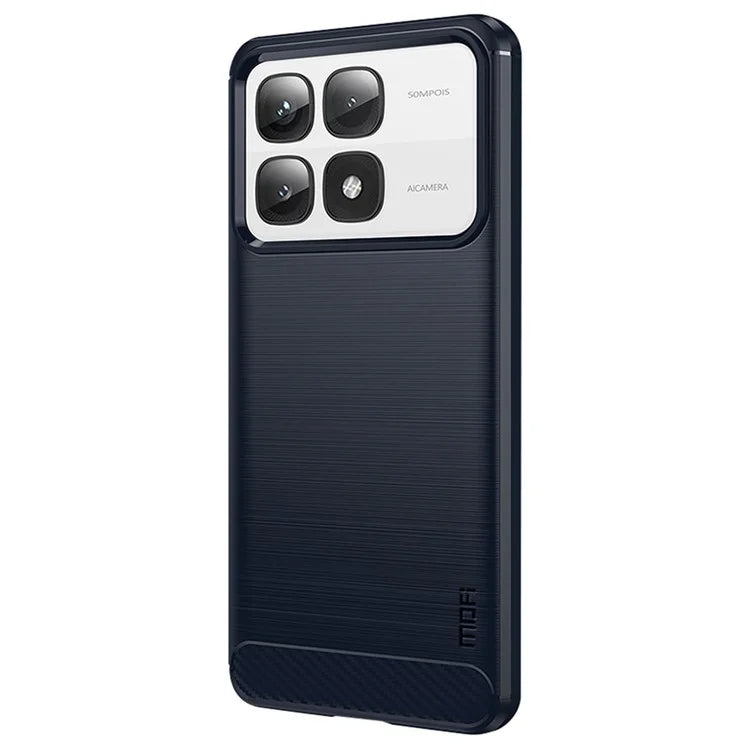 MOFI JK TPU Series-1 For Xiaomi Redmi K70 Ultra Case Carbon Fiber Texture TPU Soft Phone Cover