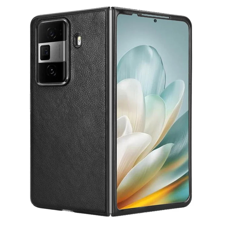 For Honor Magic Vs3 5G Case Litchi Texture PU Leather + PC Phone Cover