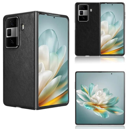 For Honor Magic Vs3 5G Case Litchi Texture PU Leather + PC Phone Cover