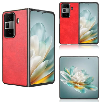 For Honor Magic Vs3 5G Case Litchi Texture PU Leather + PC Phone Cover