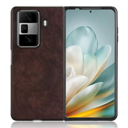 For Honor Magic Vs3 5G Case Litchi Texture PU Leather + PC Phone Cover