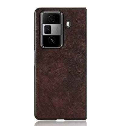 For Honor Magic Vs3 5G Case Litchi Texture PU Leather + PC Phone Cover