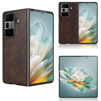 For Honor Magic Vs3 5G Case Litchi Texture PU Leather + PC Phone Cover