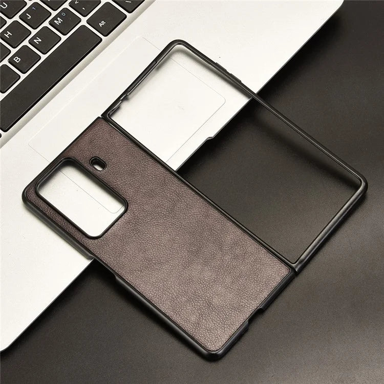 For Honor Magic Vs3 5G Case Litchi Texture PU Leather + PC Phone Cover