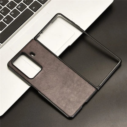 For Honor Magic Vs3 5G Case Litchi Texture PU Leather + PC Phone Cover