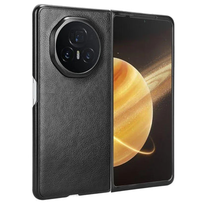 For Honor Magic V3 5G Case Litchi Texture PU Leather + PC Phone Cover