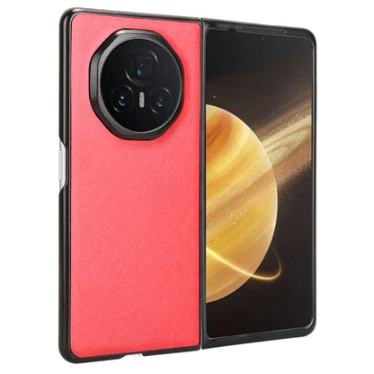For Honor Magic V3 5G Case Litchi Texture PU Leather + PC Phone Cover