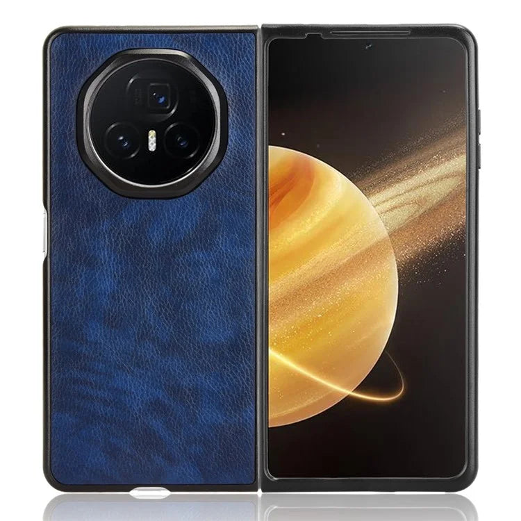 For Honor Magic V3 5G Case Litchi Texture PU Leather + PC Phone Cover