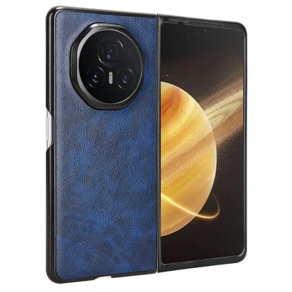 For Honor Magic V3 5G Case Litchi Texture PU Leather + PC Phone Cover