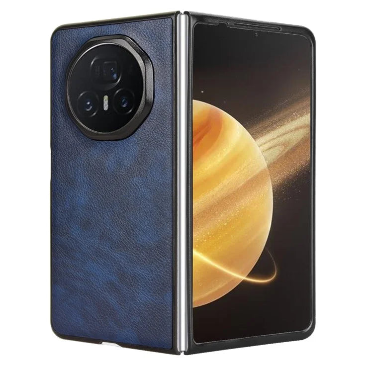 For Honor Magic V3 5G Case Litchi Texture PU Leather + PC Phone Cover