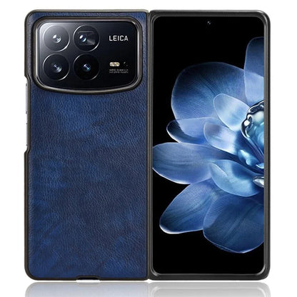 For Xiaomi Mix Fold 4 5G Case Litchi Texture PU Leather + PC Phone Cover