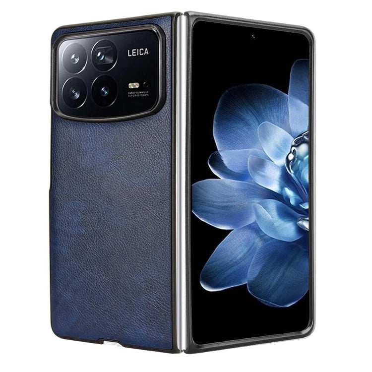 For Xiaomi Mix Fold 4 5G Case Litchi Texture PU Leather + PC Phone Cover