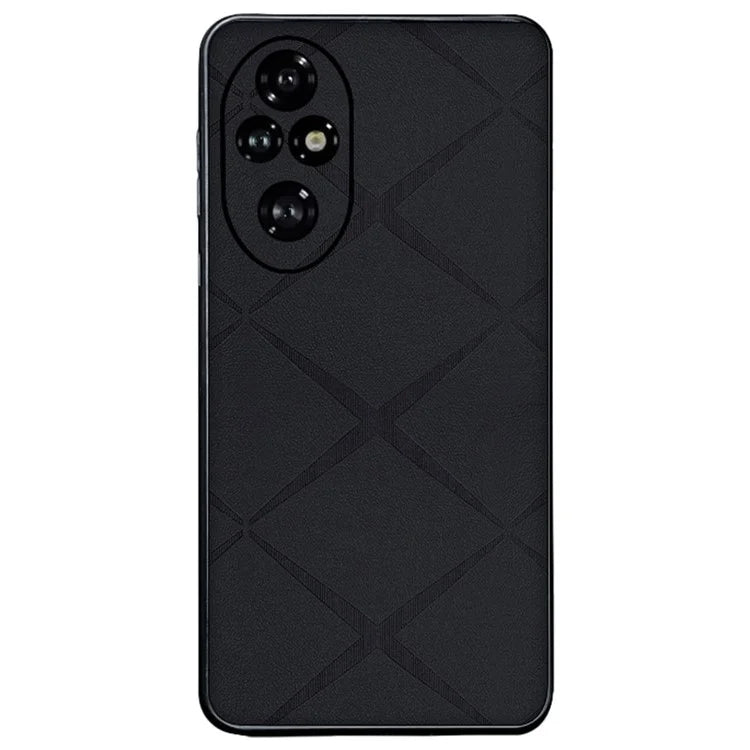 For Honor 200 Pro 5G Case Precise Lens Protection Leather Back Phone Cover
