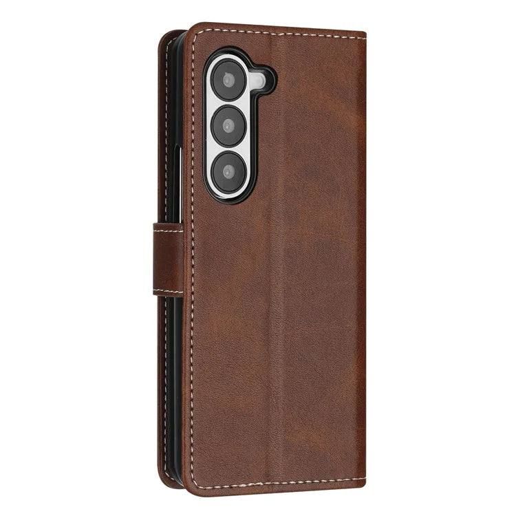 For Samsung Galaxy Z Fold5 5G Case Stand Wallet Folio PU Leather Phone Cover