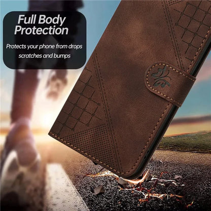 YX0080 For Samsung Galaxy M15 5G / F15 5G Case Butterfly Imprint Leather Wallet Phone Cover