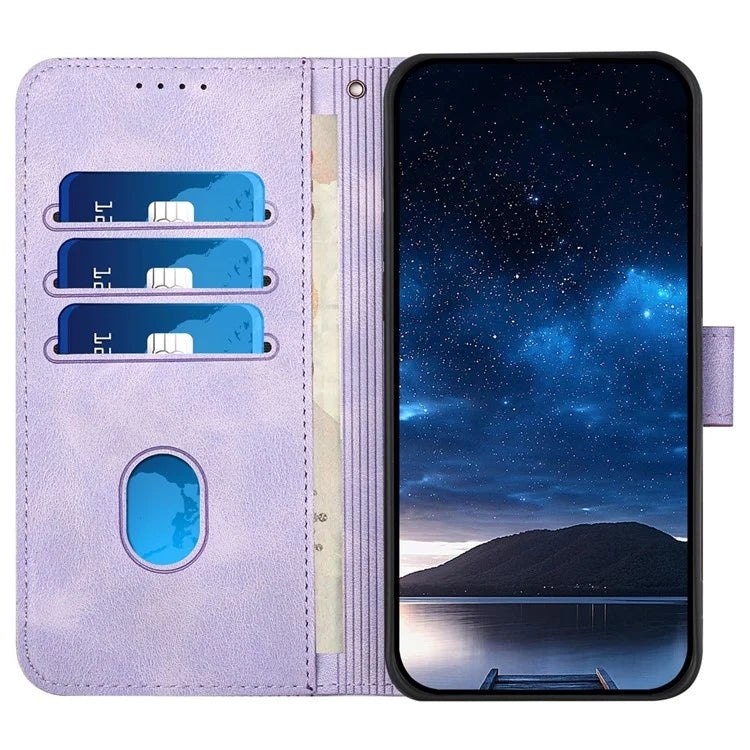 YX0080 For Samsung Galaxy M15 5G / F15 5G Case Butterfly Imprint Leather Wallet Phone Cover