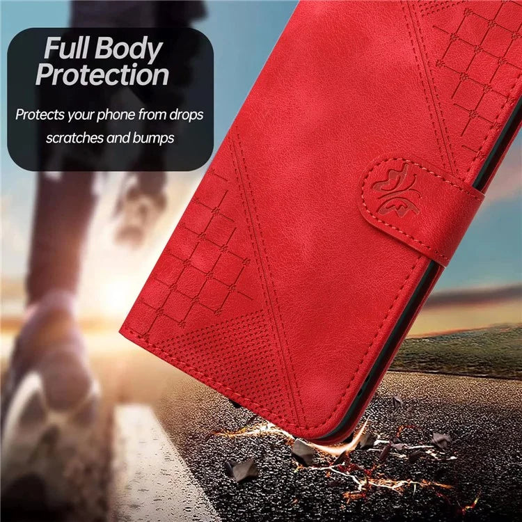 YX0080 For Samsung Galaxy M15 5G / F15 5G Case Butterfly Imprint Leather Wallet Phone Cover