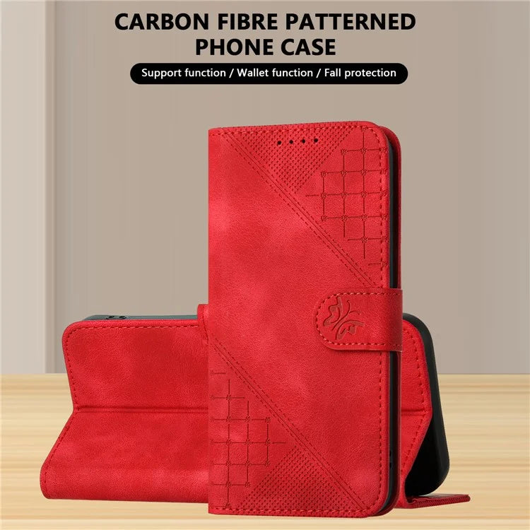 YX0080 For Samsung Galaxy M15 5G / F15 5G Case Butterfly Imprint Leather Wallet Phone Cover