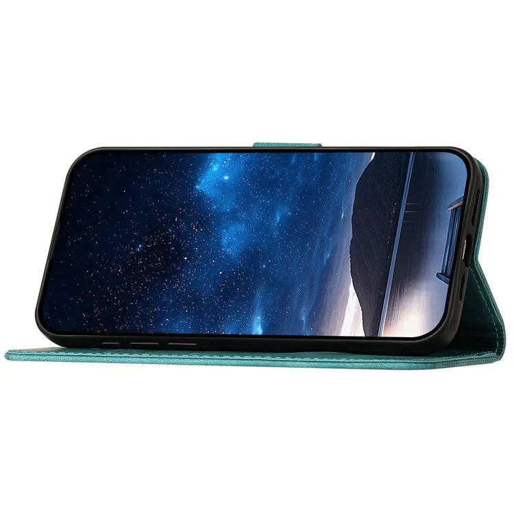 YX0080 For Samsung Galaxy M15 5G / F15 5G Case Butterfly Imprint Leather Wallet Phone Cover