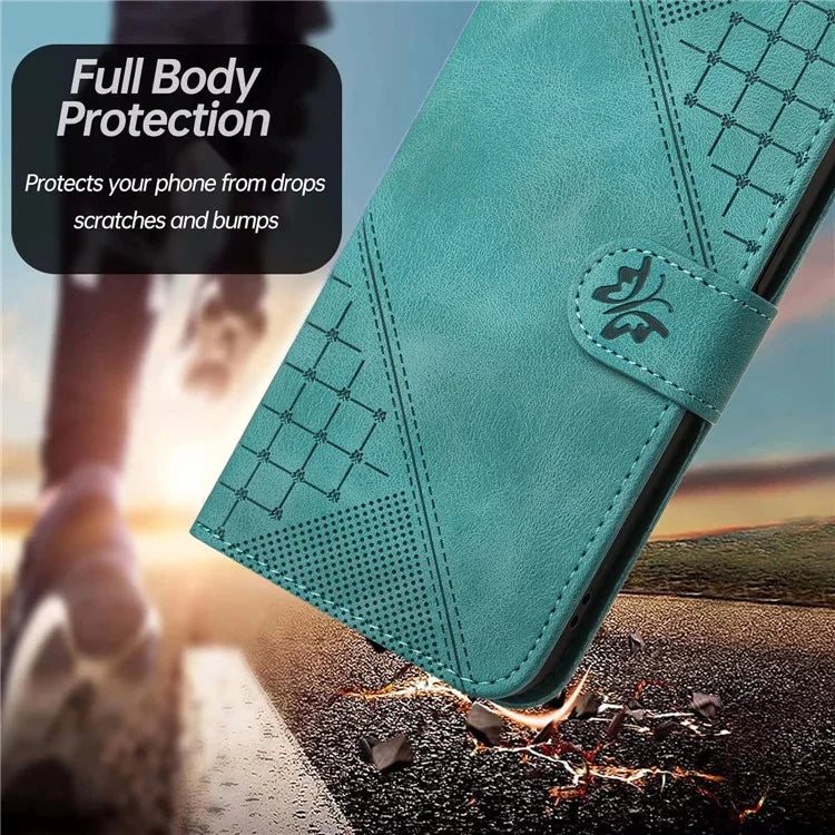 YX0080 For Samsung Galaxy M15 5G / F15 5G Case Butterfly Imprint Leather Wallet Phone Cover