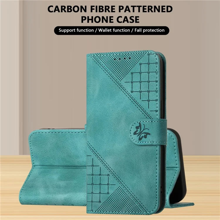 YX0080 For Samsung Galaxy M15 5G / F15 5G Case Butterfly Imprint Leather Wallet Phone Cover