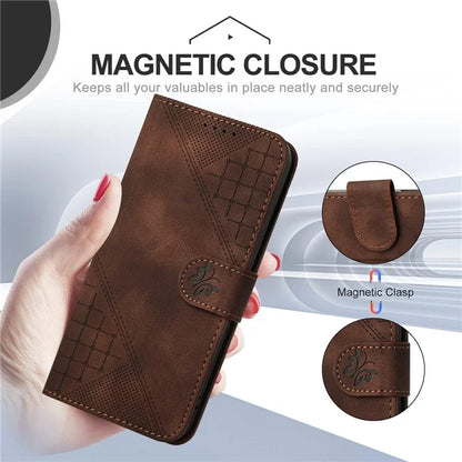 YX0080 For Samsung Galaxy A24 4G (162.1 X 77.6 X 8.3mm) Case Leather Wallet Phone Cover