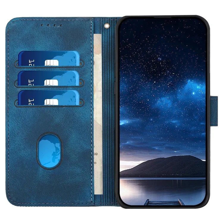 YX0080 For Samsung Galaxy A24 4G (162.1 X 77.6 X 8.3mm) Case Leather Wallet Phone Cover