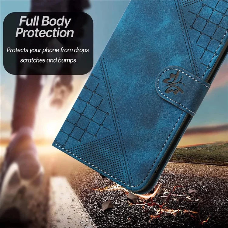 YX0080 For Samsung Galaxy A24 4G (162.1 X 77.6 X 8.3mm) Case Leather Wallet Phone Cover