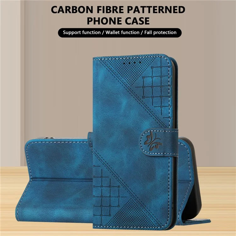YX0080 For Samsung Galaxy A24 4G (162.1 X 77.6 X 8.3mm) Case Leather Wallet Phone Cover