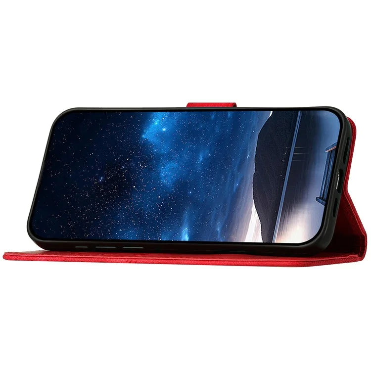 YX0080 For Samsung Galaxy A24 4G (162.1 X 77.6 X 8.3mm) Case Leather Wallet Phone Cover