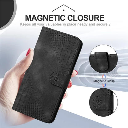 YX0080 For Samsung Galaxy A24 4G (162.1 X 77.6 X 8.3mm) Case Leather Wallet Phone Cover