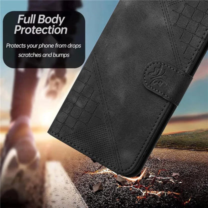 YX0080 For Samsung Galaxy A24 4G (162.1 X 77.6 X 8.3mm) Case Leather Wallet Phone Cover